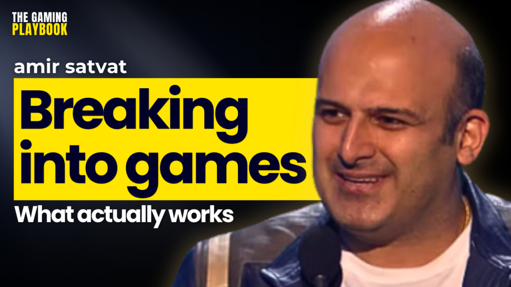 He helped 4000 people land a job in the Games Industry | Amir Satvat
