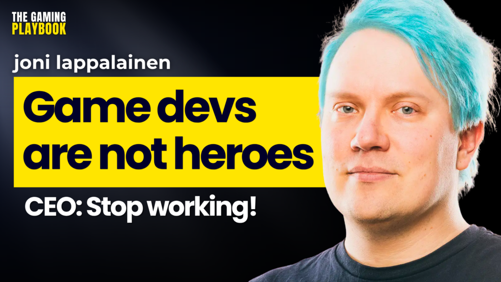 CEO: Why Most Game Teams Burn Out (And How Not To) | Joni Lappalainen