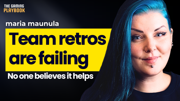 A Supercell Producer’s Secret to Running Retros That Actually Work | Maria Maunula