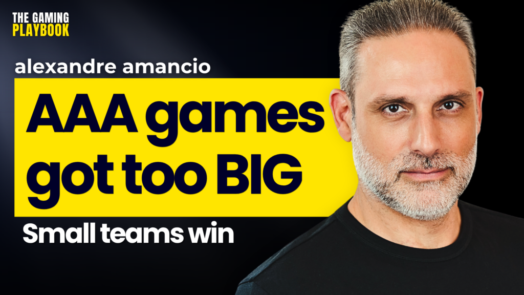 Why Small Game Teams Are Starting To Beat AAA Studios | Alexandre Amancio