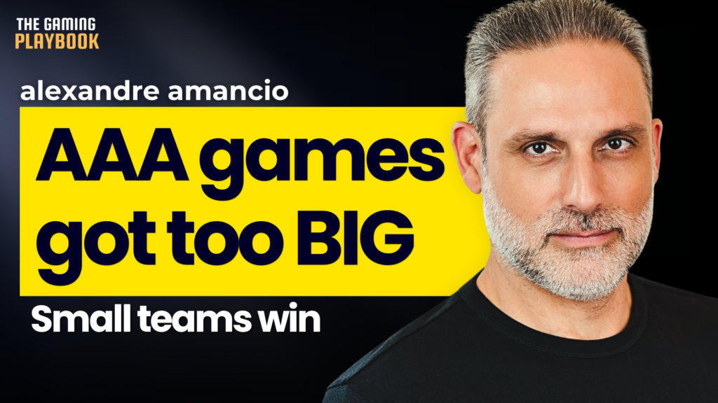 Why Small Game Teams Are Starting To Beat AAA Studios | Alexandre Amancio