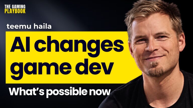 How AI Is Changing the Way Games Are Built and Run | Teemu Haila